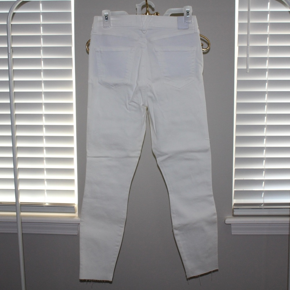 Level 99 Janie High Rise White Skinny Jeans - Picture 14 of 16